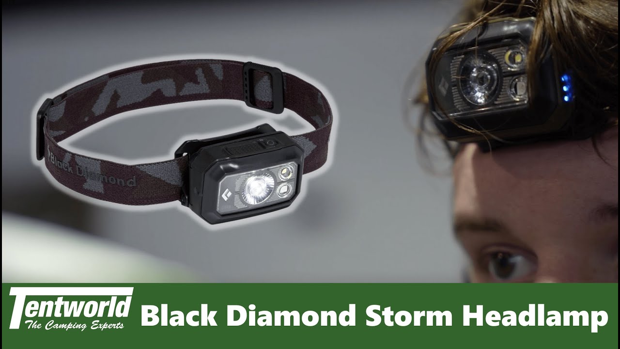 Black Diamond Storm 400 Headlamp - Multiple Colours - YouTube