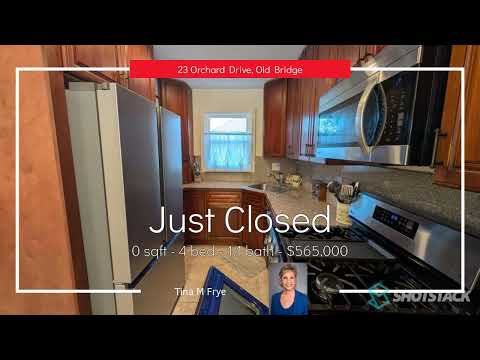 23 ORCHARD DRIVE, Old Bridge, NJ home video tour