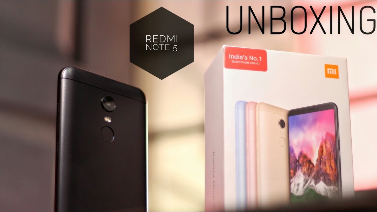 Xiaomi Redmi Note 5 Unboxing! 32GB Variant. 