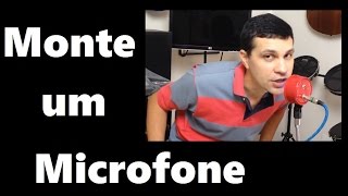 Trailer da construção de um microfone eletreto em uma lata de atum