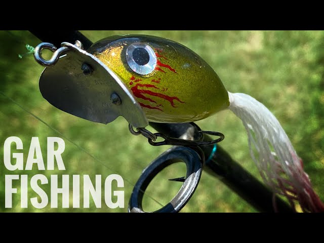 Lure Making a Gar Fishing Lure - Rope Lure for Gar 