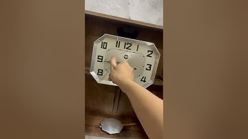 Công dụng.cách lên cót đồng hồ cổ. #đồđồngchâuâu