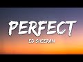 1 hour  perfect lyrics  ed sheeran