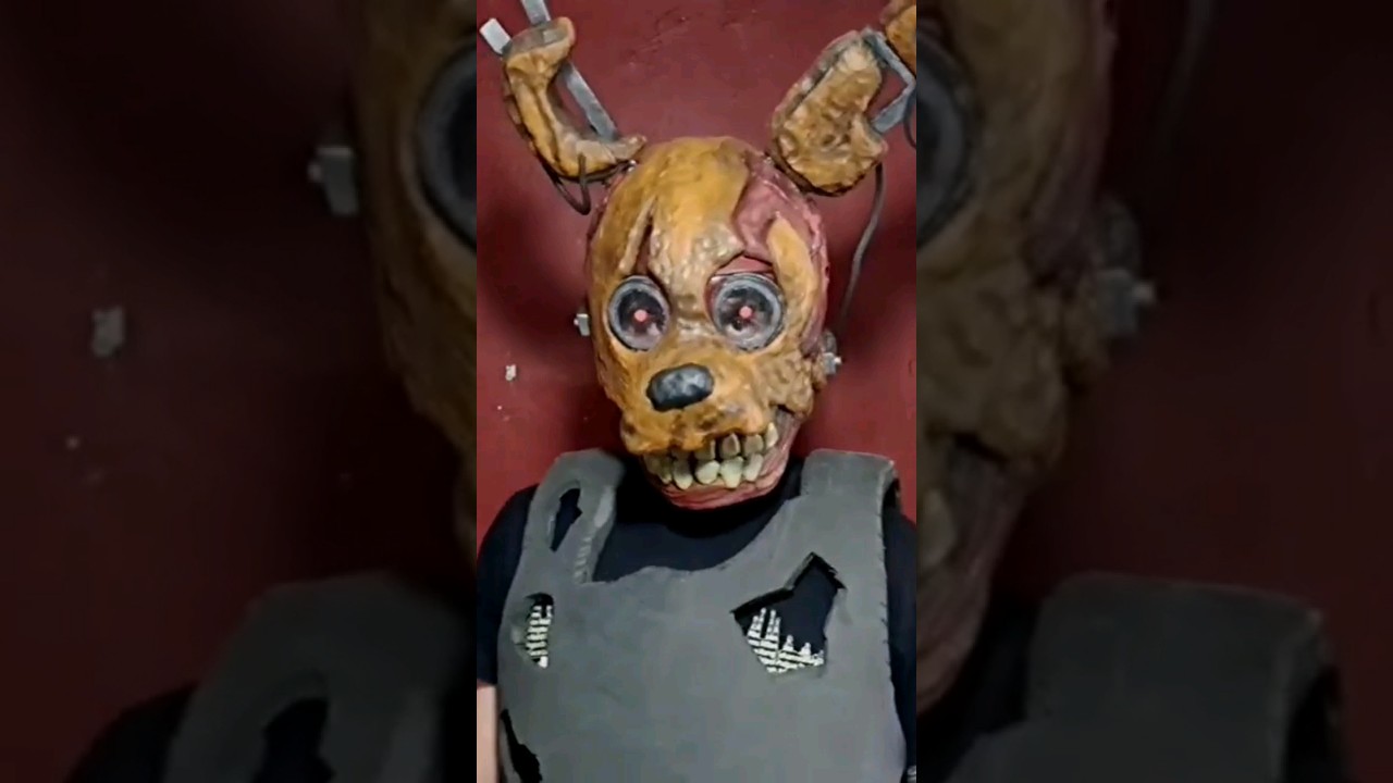 Nightmare/NightBear FNAF cosplay from @spookyempire! What do you think  about this amazing cosplay from @it_is_your_boi_isaiah ?