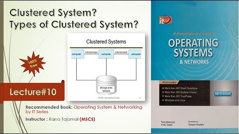 What is Clustered Systems | types of the clustered system | Operating system for beginners | #os