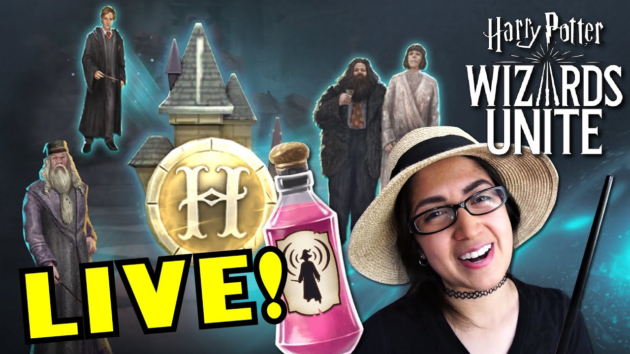 LIVE! Earning ALL THE BOOKS 📚⚡ Wizards Unite Wizarding Weekend - YouTube