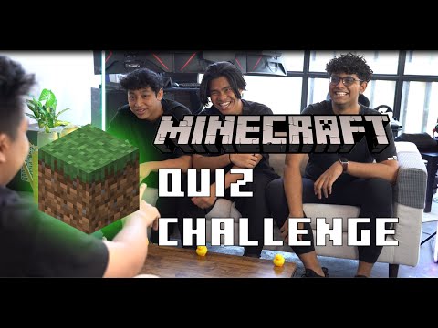 Minecraft Quiz Challenge with HafiyTheDude