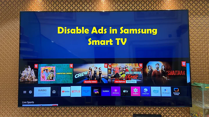 How to Disable Ads in Samsung Smart TV