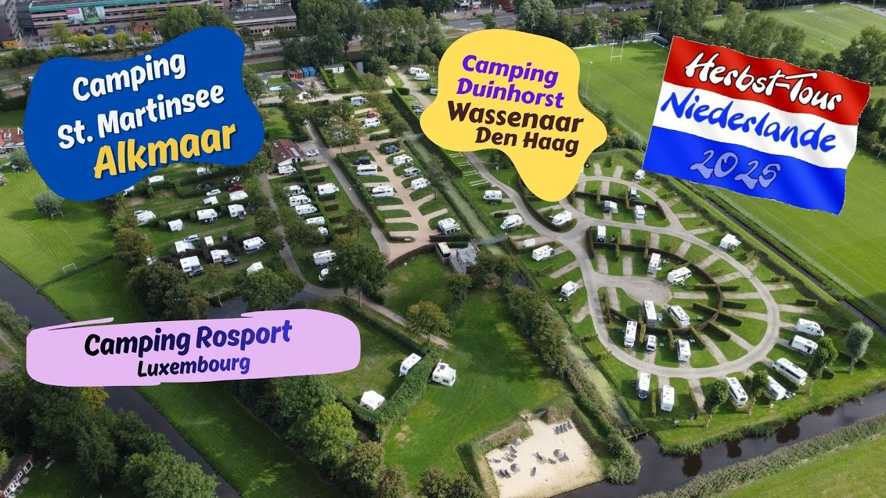Camping Alkmaar und Camping Duinhorst in  Den Haag, Niederlande
