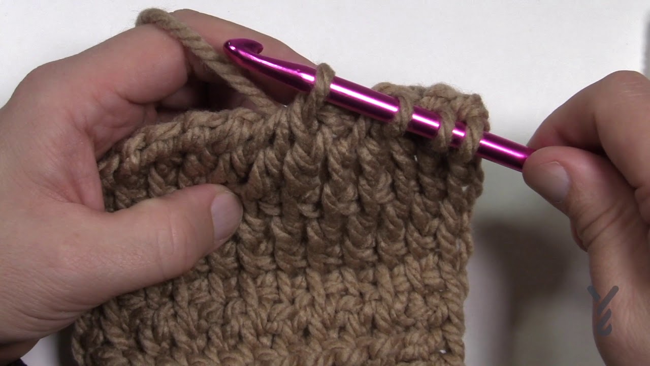 Tunisian 2 Together or Decrease Stitches BEGINNER The Crochet Crowd