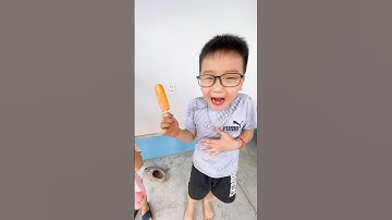 cậu bé ăn kem bị rụng răng #shorts