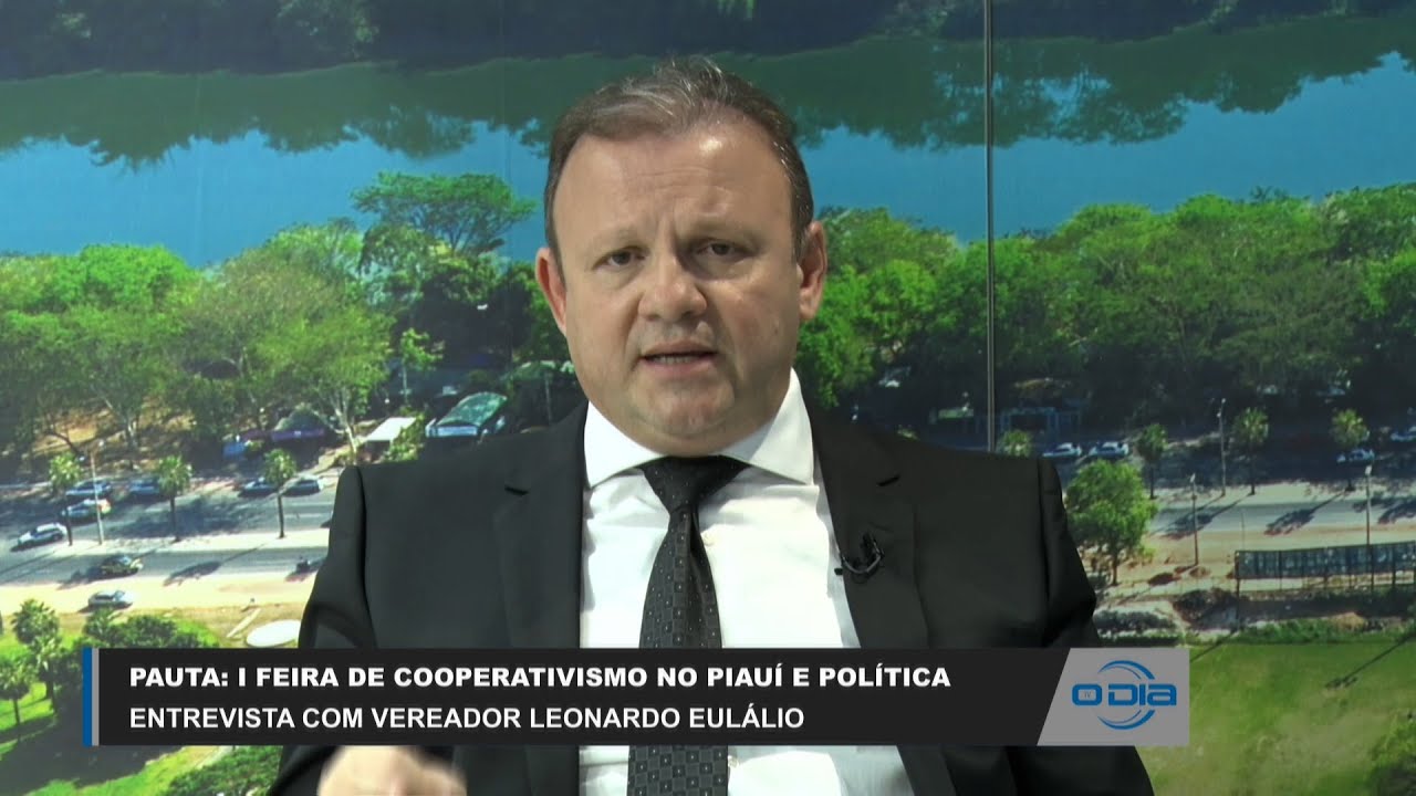 Entrevista com Vereador Leonardo Eulálio aborda I Feira de Cooperativismo no Piauí 23 05 2023