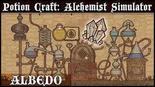 Oil-Based Potions and Crafting the Albedo Crystal in Potion Craft: Alchemist Simulator | Indie Game