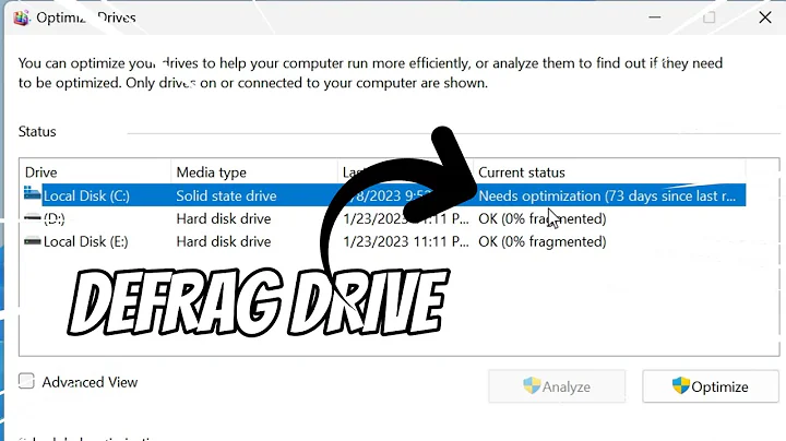 Cara Mengoptimalkan Hard Drive di Windows 11 ~ Defrag Disk