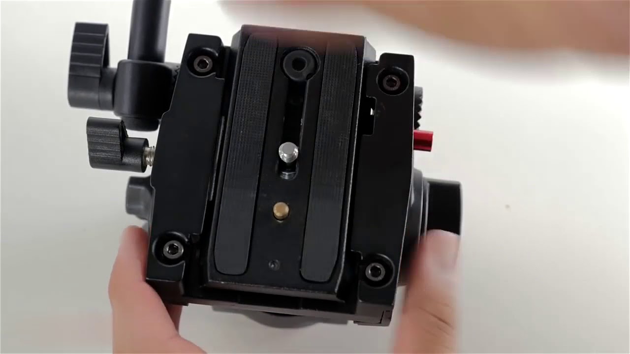 Kingjoy VT 3510 or Kenro Video Head Similar Manfrotto 701HDV w 501PL Plate 1