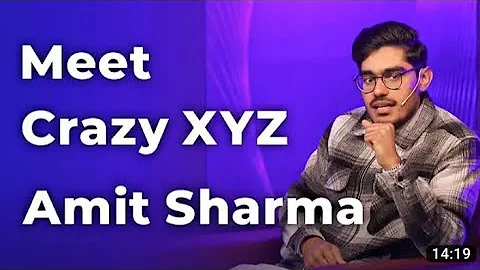 Meet Crazy xyz Amit Sharma । Episode 72 । @SandeepSeminars