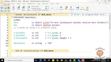 Guia Windev 25 - aula 145 - Criação de objetos dinâmicos