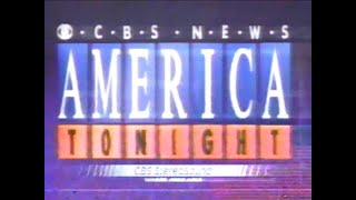 CBS News America Tonight, 1/24/1991