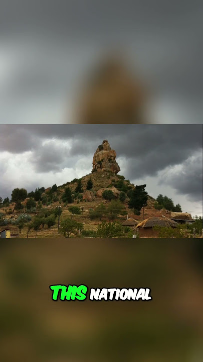 Thaba Bosiu 🇱🇸 | Lesotho’s Mountain Fortress of History & Majesty! 🏞️⛰️  #sceniclandscapes #history