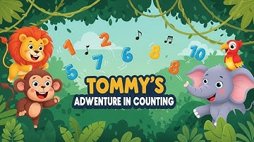 Tommy’s Jungle Adventure in Counting | Fun Numbers Song for Kids | Animagic Studio