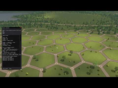 Road layout generation with Python