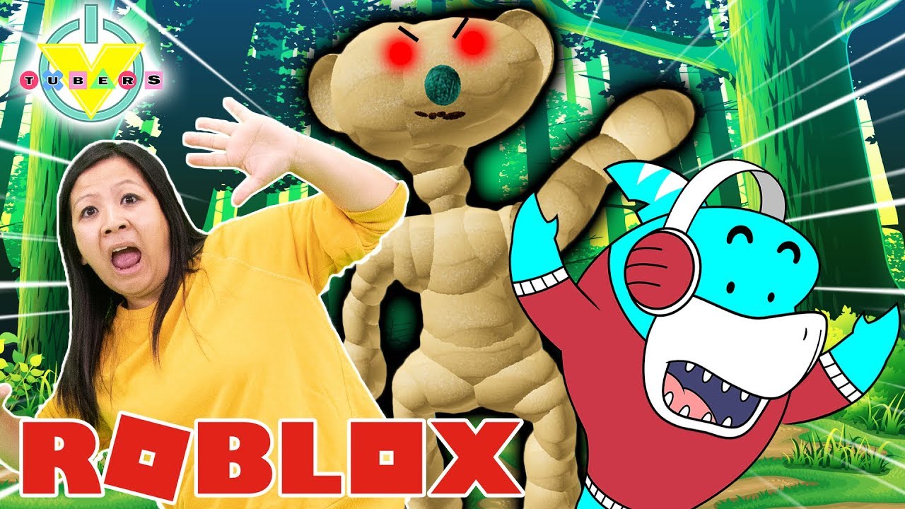 Ryan S Mommy Is The Bear Let S Play Roblox Eascape The Bear With Big Gil Youtube - chum chum the bear roblox