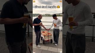 Giant food prank #funnymoments #food #foodprank #giantfood #moment #shorts#viral#funny