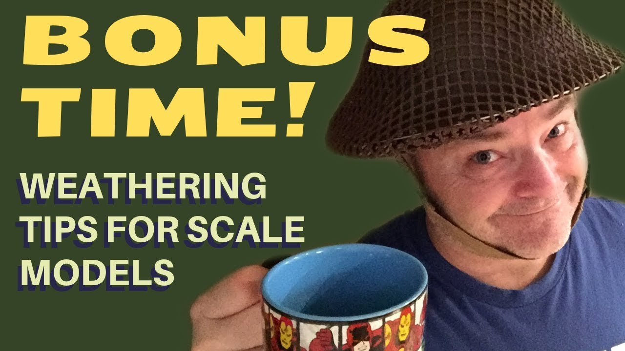 TOP WEATHERING TIPS FOR SCALE MODELS – (HAIRSPRAY CHIPPING EFFECTS) - 2019