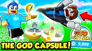 I Bought The GOD CAPSULE And CAPTURED ALL THE NOOBS