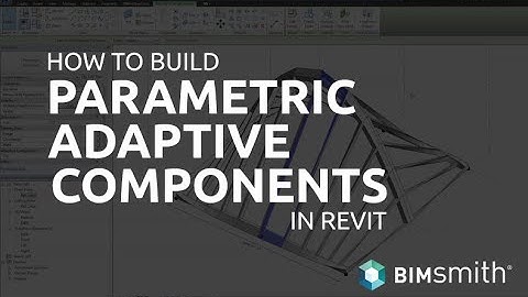 How to Build a Parametric Adaptive Component in Revit - BIMsmith Revit Tutorials