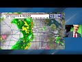 Tracking severe thunderstorms Wednesday evening, 6/10/26