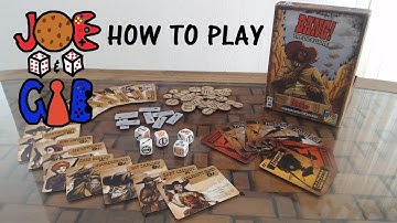 Bang! The Dice Game - How to Play