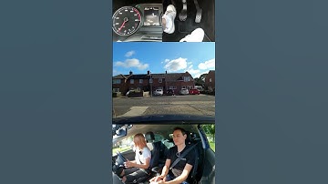 New driver doing a junction on her own for the first time. #drivinglessons #learningtodrive