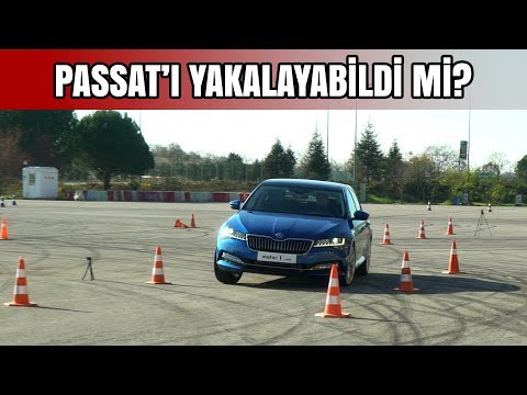 2019 Skoda Superb Geyik Testi | Passat'ı Yakalayabildi mi?
