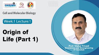 Lec 1 Origin Of Life Part 1