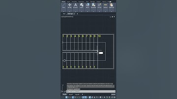 AutoCAD Tips - 13 Automatic Text Numbering TCount Command #Shorts #autocad