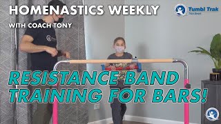 Resistance Band Training for Bars at Home! (feat. Jr. Bar PRO)