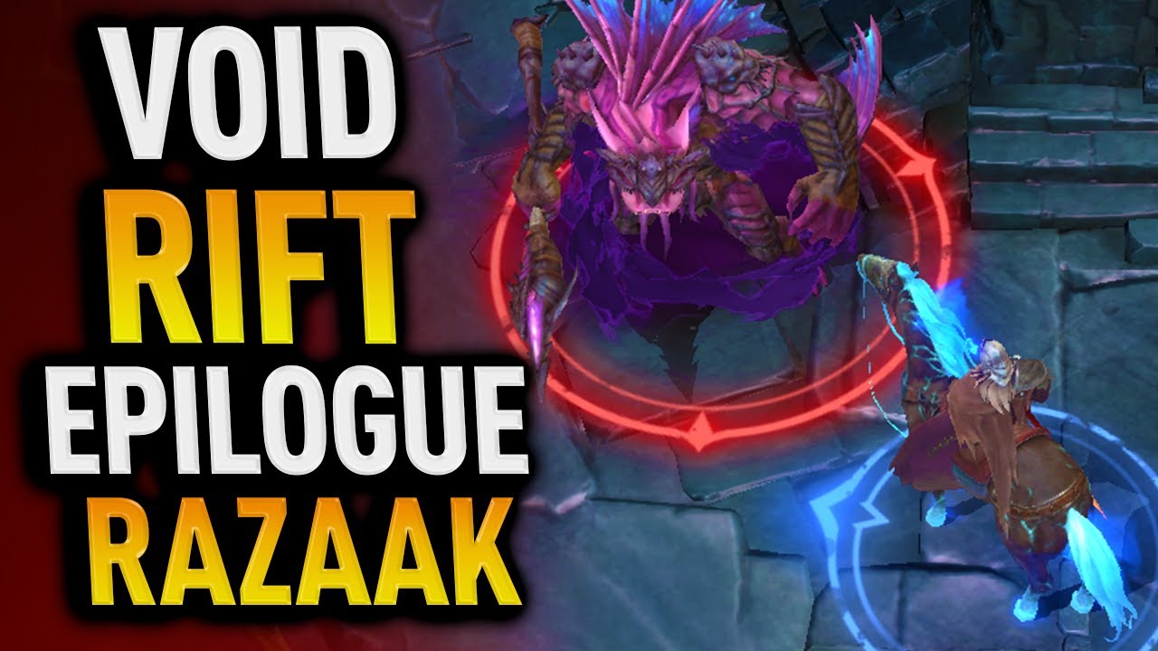 Void Rift Maroon VOID RIFT EPILOGUE RAZAAK! HARDER THAN I THOUGHT!! - Watcher of Realms ...