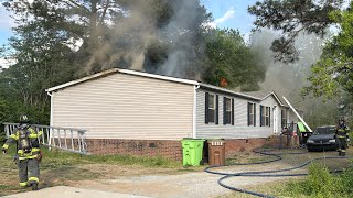 Early Arrival Holly Springs Residential Structure Fire 4-20-26