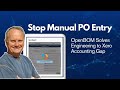 Stop Manual PO Entry: OpenBOM Solves Engineering to Xero Accounting Gap