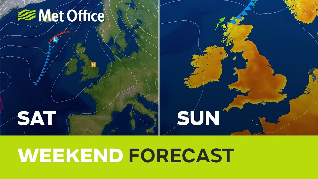 Weekend weather - A dry and sunny weekend ahead and it’s getting hotter ...