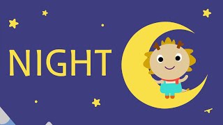 What Do You Do At Night? | Evening And Night  | Wormhole English - Songs For Kids Resimi