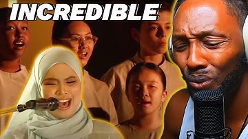 PUTRI ARIANI || "RISE UP" [LIVE PERFORMANCE] FT. RASHEED PIANO & ABU DHABI YOUTH CHOIR |REACTION!!!