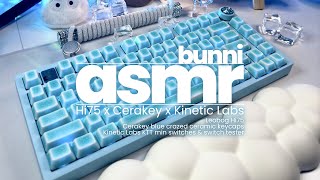 ASMR | Leobog Hi75 x Cerakey Keycaps x Kinetic Labs KTT mint switches