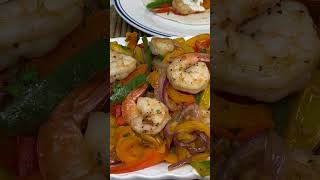 Fajita de camarones , Shorts  #recetas #cuaresma