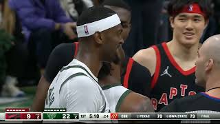 Bobby portis headbutted Pascal Siakam after he yelled and 1