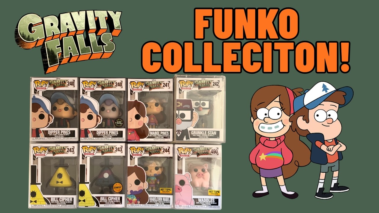 Gravity Falls Funko Pop Collection! - YouTube