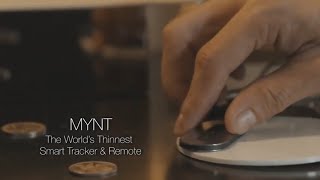 MYNT Thinnest and Most Durable Tracker and Remote