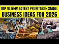 Top 10 Low Competition and High Profitable Small Business Ideas for 2025 || Latest Business Ideas
