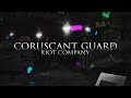 Riot guard patrol ended up guarding lieutenant thire  gar coruscant